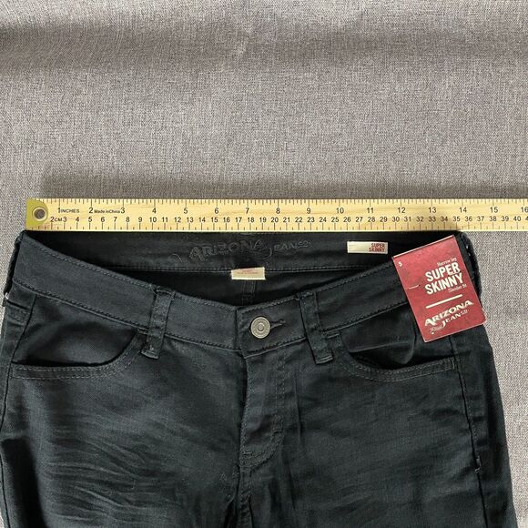 Arizona Jean Co. Super Skinny Denim Womens 5 Cotton Blend - Picture 6 of 11